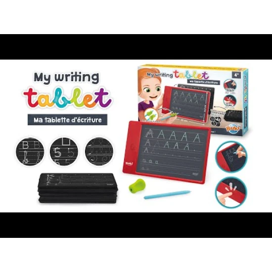 Elektronický tablet na kreslenie a precvičovanie písania písmen a číslic