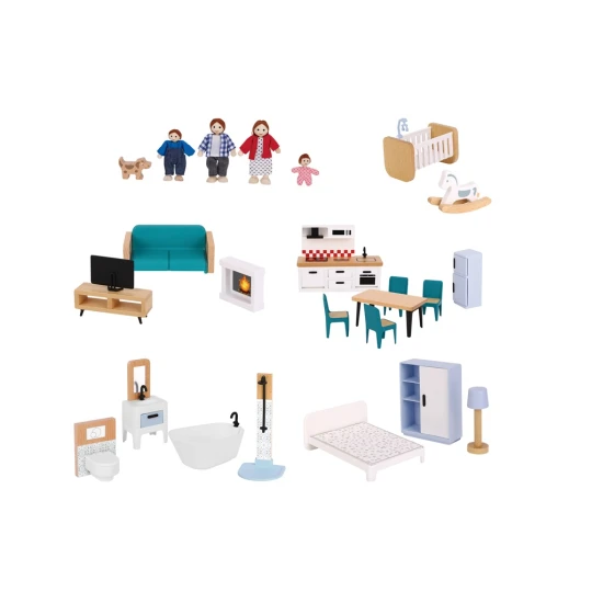 Domček pre bábiky Barbora s príslušenstvom – 2Kids Toys 2D33837