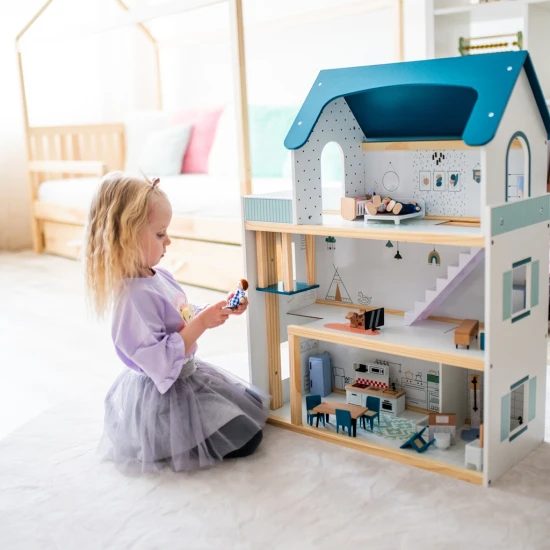 Domček pre bábiky Barbora s príslušenstvom – 2Kids Toys 2D33837