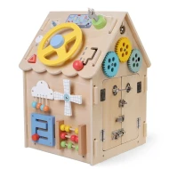 Activity Board Dom so zámkami Prírodný