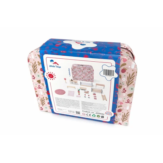 Domček pre bábiky v kufríku Kuchyňa – 2Kids Toys 2D98185