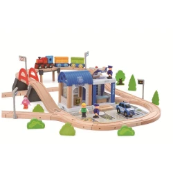 Vláčiková dráha Mesto a Dedina 200 dielov