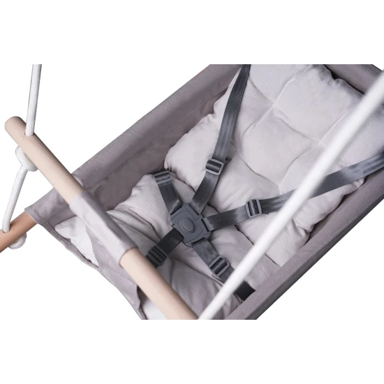 Hojdačka pre najmenších šedá