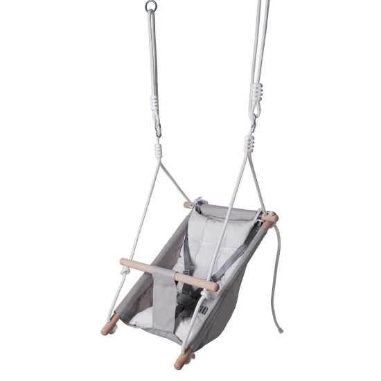 Hojdačka pre najmenších šedá