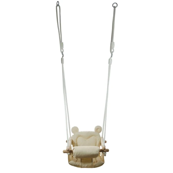 Hojdačka Macko béžová