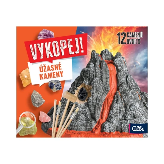 Albi Vykopej! Úžasné kameny – model AB-39713