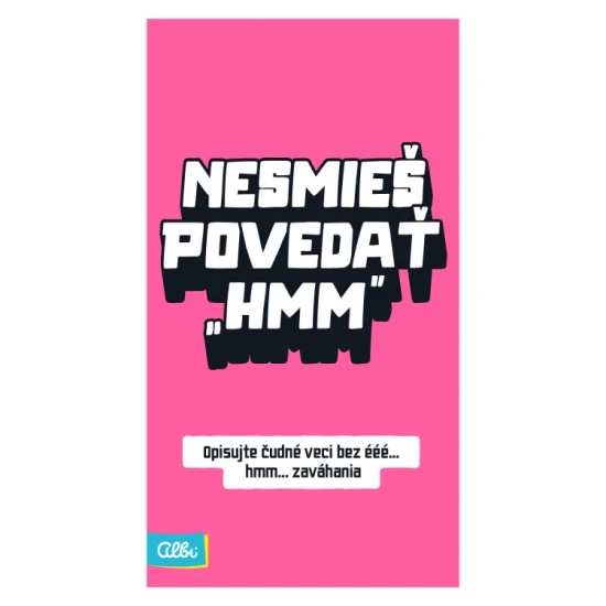 Albi Nesmieš povedať hmm – model AB-52843