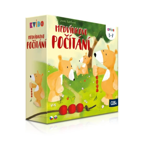 Kvído Medvedíkovo počítanie Albi Kvído Medvedíkovo počítanie – model AB-73921