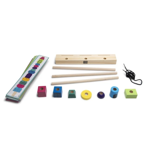 Logická hra - staviame veže – BS Toys BS_GA370