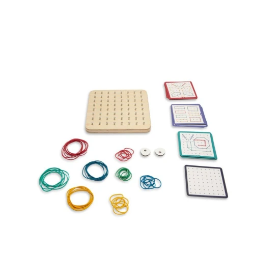 Geoboard - motorická hra – BS Toys BS_GA438