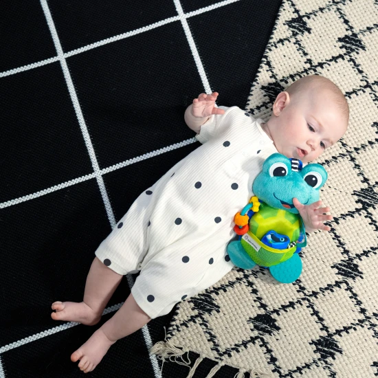Hračka aktívna na C krúžku korytnačka Neptune’s Sensory Sidekick™ 0m+ Hračka aktívna na C krúžku korytnačka Neptune’s Sensory Sidekick™ 0m+ Baby Einstein 13156-6
