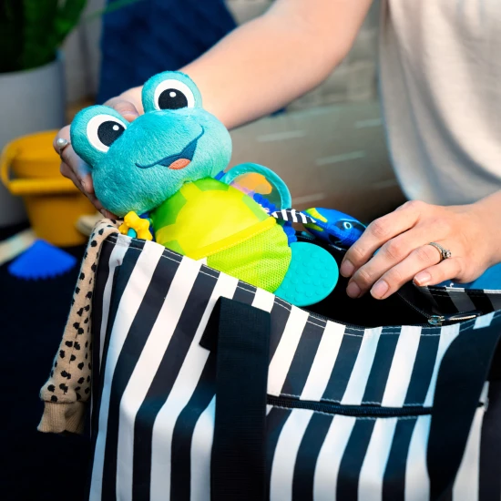 Hračka aktívna na C krúžku korytnačka Neptune’s Sensory Sidekick™ 0m+ Hračka aktívna na C krúžku korytnačka Neptune’s Sensory Sidekick™ 0m+ Baby Einstein 13156-6