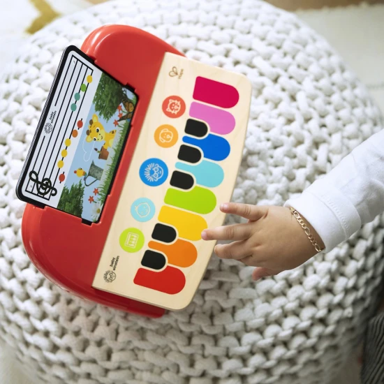 Hračka drevená hudobná klavír Cal’s First Melodies Magic Touch HAPE 6m+ Baby Einstein 12577-6