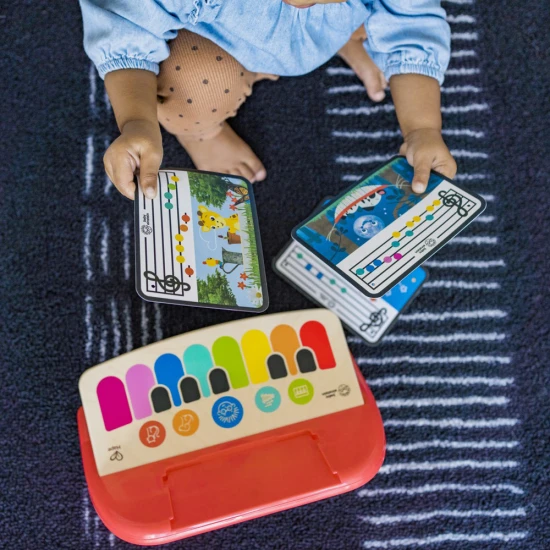 Hračka drevená hudobná klavír Cal’s First Melodies Magic Touch HAPE 6m+ Baby Einstein 12577-6