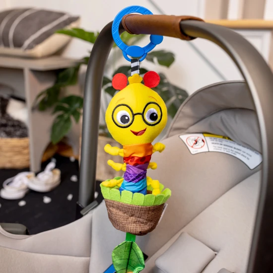 Hračka s hrkálkou naťahovacia na C krúžku Cal-a-Puller™ 0m+ Baby Einstein 16887-6