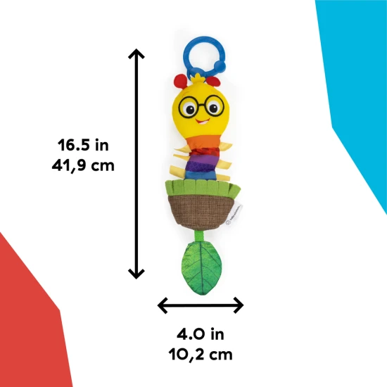 Hračka s hrkálkou naťahovacia na C krúžku Cal-a-Puller™ 0m+ Baby Einstein 16887-6