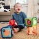 Hračka textilná kocky abeceda Alpha Stacks™ 4ks, 3m+ Baby Einstein 17304-4