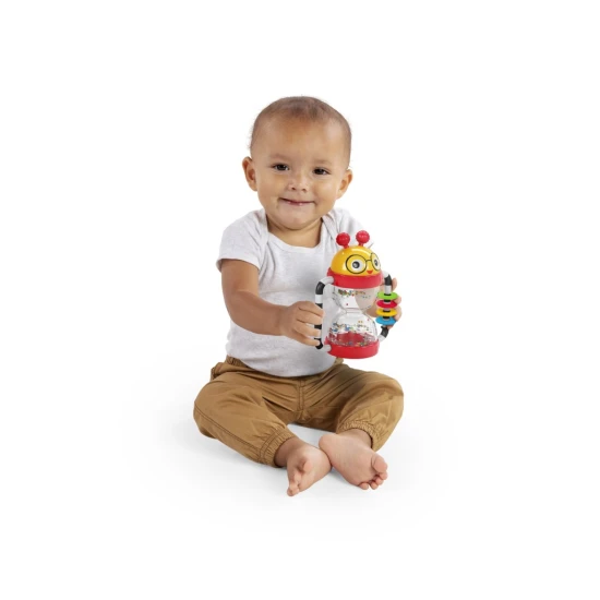 Hrkálka s aktivitami Cal’s Sensory Shake-up™3m+ Baby Einstein 16707-6