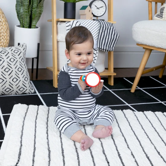 Hrkálka s aktivitami Cal’s Sensory Shake-up™3m+ Baby Einstein 16707-6