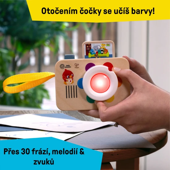 Baby Einstein Fotoaparát so zvukom Učenie farieb je hračkou s hračkou fotoaparát Baby Einstein.
