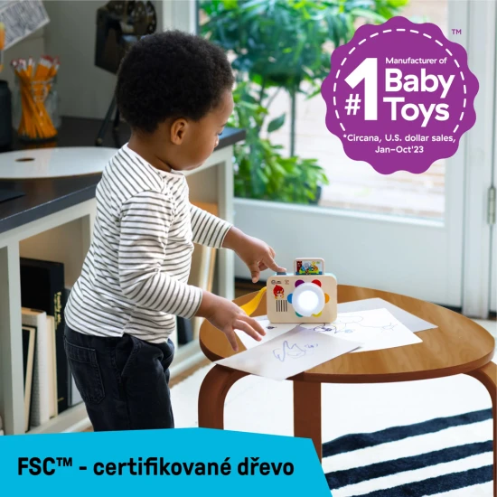 Baby Einstein Fotoaparát so zvukom Učenie farieb je hračkou s hračkou fotoaparát Baby Einstein.