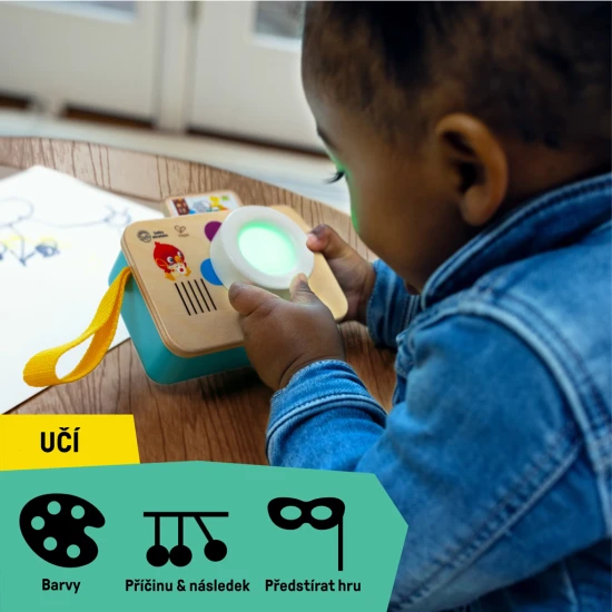 Baby Einstein Fotoaparát so zvukom Učenie farieb je hračkou s hračkou fotoaparát Baby Einstein.