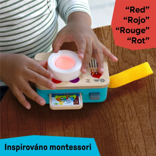 Baby Einstein Fotoaparát so zvukom Učenie farieb je hračkou s hračkou fotoaparát Baby Einstein.