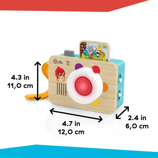Baby Einstein Fotoaparát so zvukom Učenie farieb je hračkou s hračkou fotoaparát Baby Einstein.