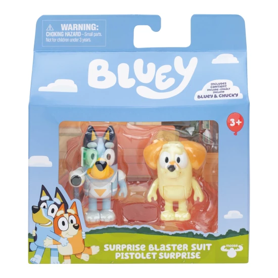 Bluey a Chucky - 2 figúrky v jednom balení.
