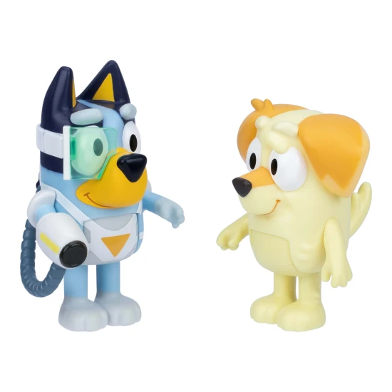 Bluey a Chucky - 2 figúrky v jednom balení.