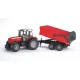 Farmer traktor Massey Ferguson s prívesom – Bruder 1072BRUD02045