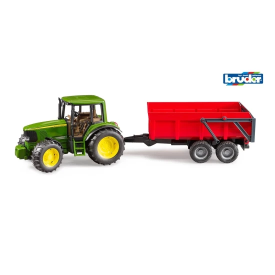 Farmer traktor John Deere s vlekom – Bruder 1072BRUD02057