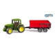 Farmer traktor John Deere s vlekom – Bruder 1072BRUD02057