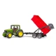 Farmer traktor John Deere s vlekom – Bruder 1072BRUD02057