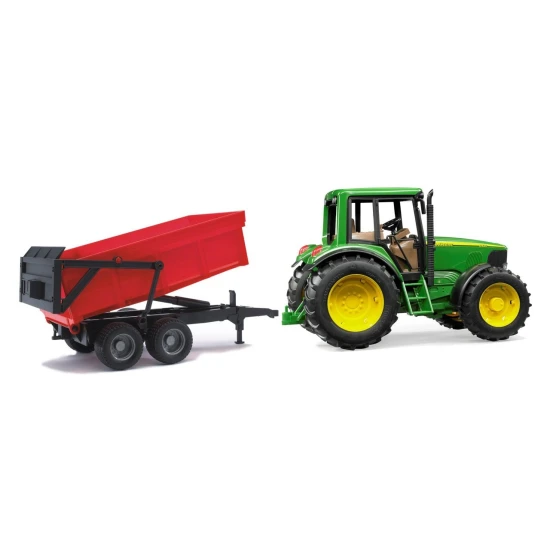 Farmer traktor John Deere s vlekom – Bruder 1072BRUD02057