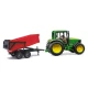 Farmer traktor John Deere s vlekom – Bruder 1072BRUD02057