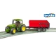 Farmer traktor John Deere s vlekom – Bruder 1072BRUD02057