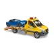 Komerčné vozidlá MB Sprinter prepravujúci auto Komerčné vozidlá MB Sprinter prepravujúci auto – Bruder 1072BRUD02675