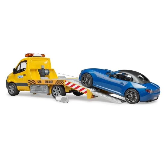 Komerčné vozidlá MB Sprinter prepravujúci auto Komerčné vozidlá MB Sprinter prepravujúci auto – Bruder 1072BRUD02675