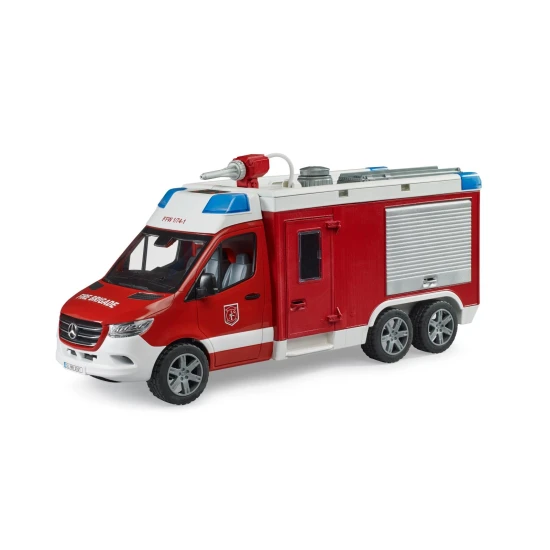 Záchranné autá hasičské MB Sprinter so svetlami a zvukmi – Bruder 1072BRUD02680