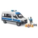 Konštrukčné vozidlá MB Sprinter Polícia s majákom – Bruder 1072BRUD02683