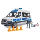 Konštrukčné vozidlá MB Sprinter Polícia s majákom – Bruder 1072BRUD02683