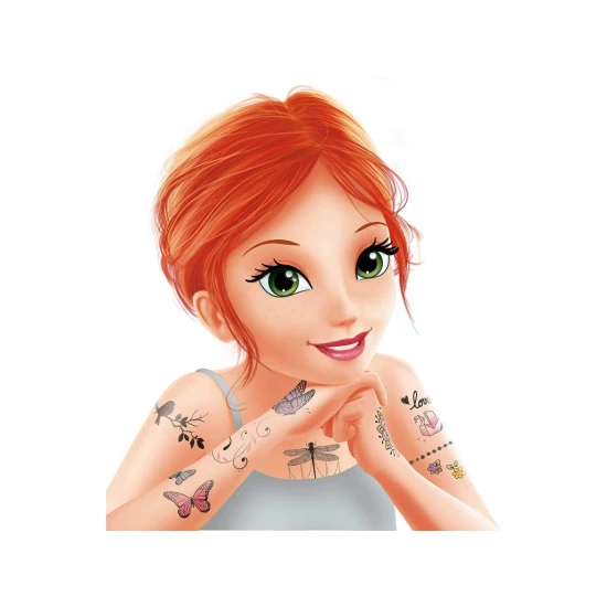 Trblietavé tetovania pre kreatívne duše.