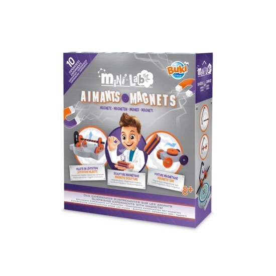 Minilabák Experimenty s magnetmi – zábava a veda v jednom!