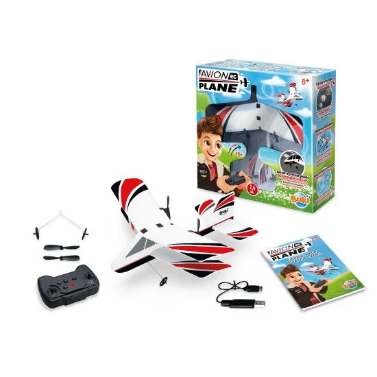 Diaľkovo ovládané lietadlo s jednoduchým ovládaním, Telo je vyrobené z protinárazovej peny.