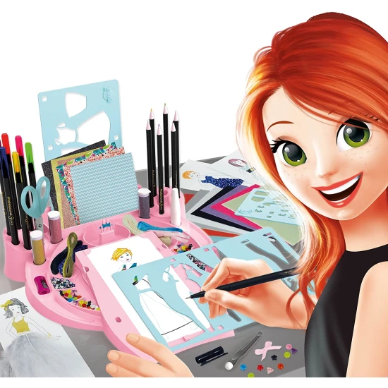 Ultimate Fashion Design Studio Kit for Kids - Creative DIY Crafting Set