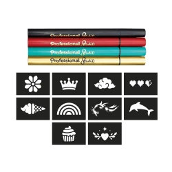 Kreatívna sada Tetovacie perá Gold