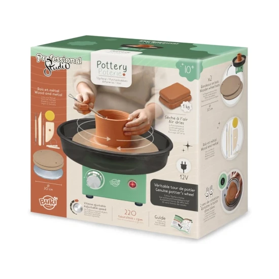 Objavte svet keramiky s hrnčiarskym kruhom BUKI