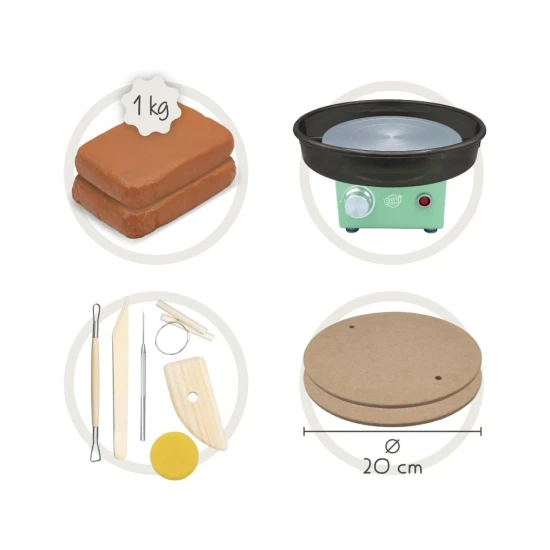 Objavte svet keramiky s hrnčiarskym kruhom BUKI