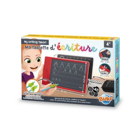 Elektronický tablet na kreslenie a precvičovanie písania písmen a číslic